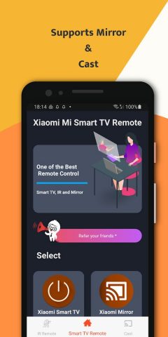 Xiaomi Mi TV Remote для Android — скриншот 3