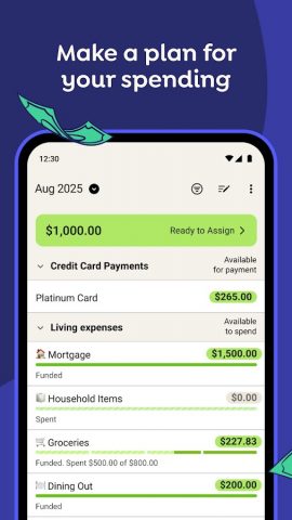 YNAB — скриншот 3