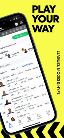 Yahoo Fantasy Sports: NBA, MLB для iOS — скриншот 3