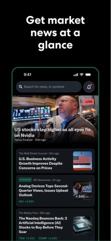 Yahoo Finance: Stocks & News для iOS — скриншот 4