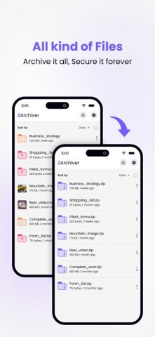 ZArchiver — Zip UnZip для iOS — скриншот 5
