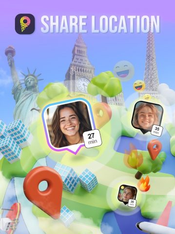 Penlo — Share Location для Android — скриншот 4
