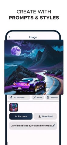 Zexa — AI Art Generator для iOS — скриншот 3