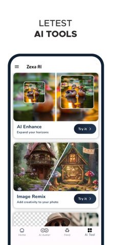 Zexa — AI Art Generator для iOS — скриншот 4