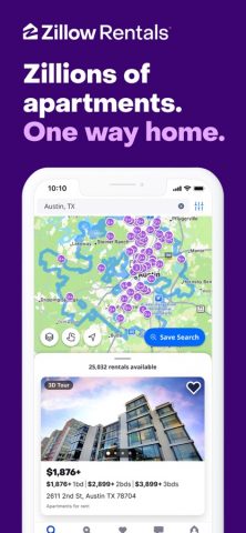 Zillow Rentals для iOS — скриншот 1