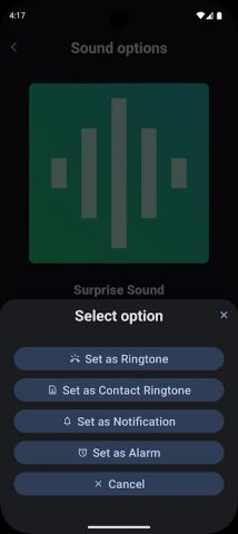 Звуковые эффекты для Android — скриншот 4