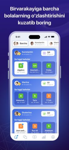 eMaktab.Oila для iOS — скриншот 2