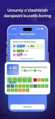 eMaktab.Oila для iOS — скриншот 3