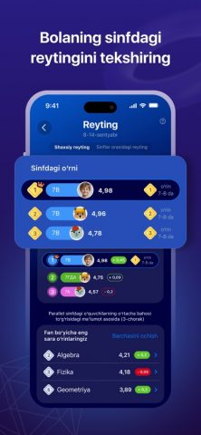 eMaktab.Oila для iOS — скриншот 4