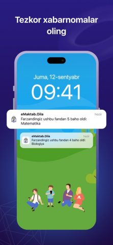 eMaktab.Oila для iOS — скриншот 5