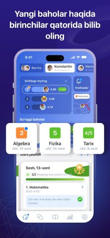 eMaktab.Oila для Android — скриншот 1