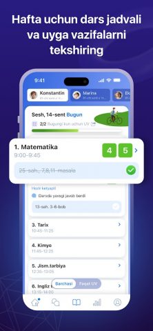 eMaktab.Oila для Android — скриншот 5