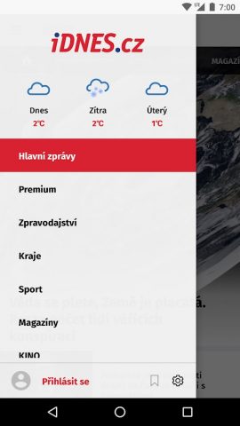 iDNES.cz для Android — скриншот 3
