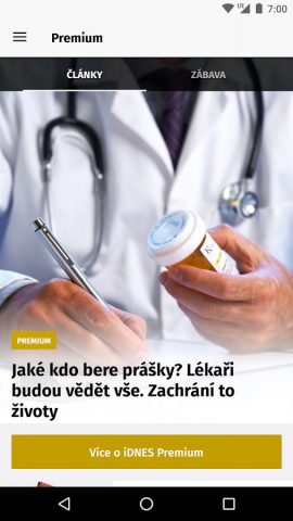 iDNES.cz для Android — скриншот 4