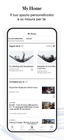 la Repubblica — news online для Android — скриншот 4