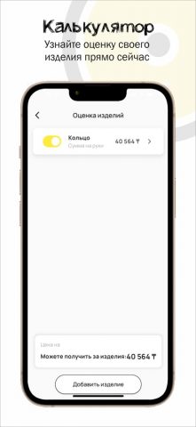 мк-ЗОЛОТО Ломбард для iOS — скриншот 2