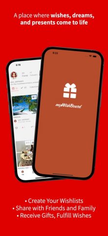 myWishBoard wishlists для iOS — скриншот 1