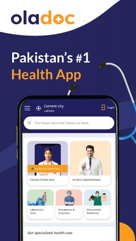 oladoc – Doctors, Labs & More для Android — скриншот 1