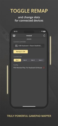 reWASD Mobile для iOS — скриншот 4
