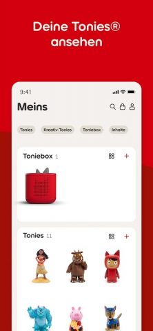 tonies для Android — скриншот 3