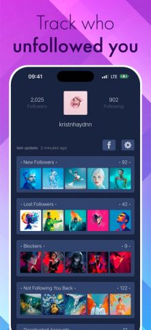 Unfollowers Followers — xView для iOS — скриншот 2