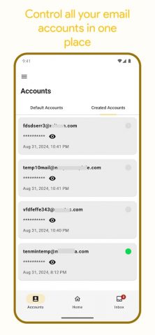 10 Min Mail — Temporary Email для Android — скриншот 3