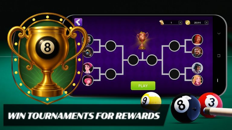 8 Ball Бильярд Оффлайн Пул для Android — скриншот 3