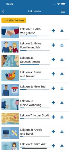 A1-Deutsch для iOS — скриншот 2
