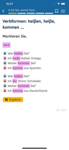 A1-Deutsch для iOS — скриншот 3