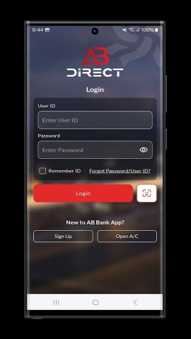 AB Direct Internet Banking для Android — скриншот 1