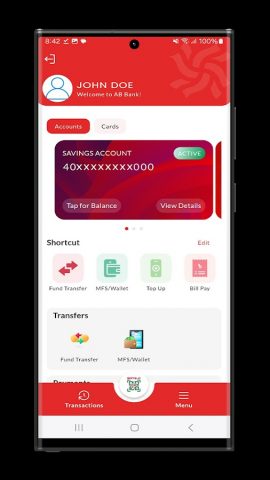 AB Direct Internet Banking для Android — скриншот 4