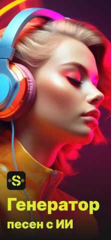 AI Генератор песен и музыки для iOS — скриншот 1