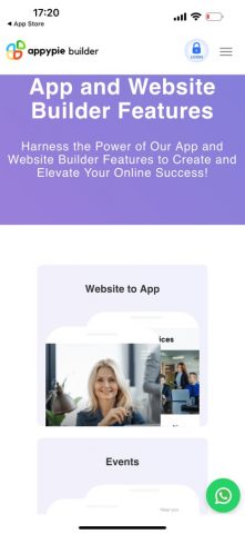 AI App Builder Appy Pie для iOS — скриншот 3