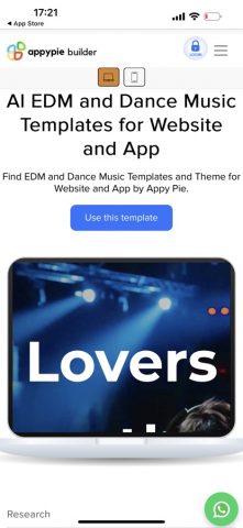 AI App Builder Appy Pie для iOS — скриншот 4