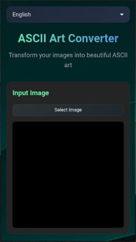 ASCII Art Converter для Android — скриншот 5