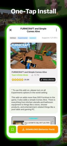 Addons for Minecraft для iOS — скриншот 3