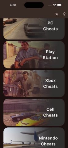 Чит-коды и миссии GTA 5 для iOS — скриншот 1