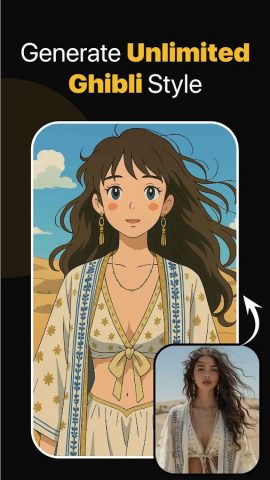 Аниме Фоторедактор для Android — скриншот 2