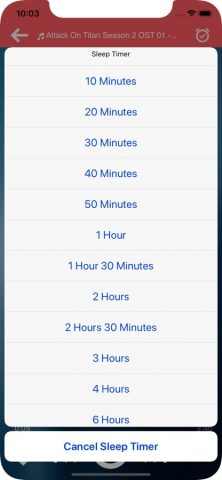 Anime Music Collection для iOS — скриншот 5