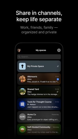 Anytype — The Everything App для Android — скриншот 3