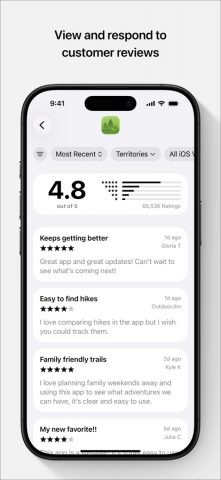 App Store Connect для iOS — скриншот 5