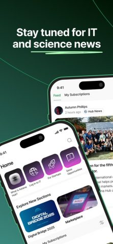 Astana Hub для iOS — скриншот 1