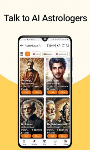 AstroSage Kundli: AI Astrology для Android — скриншот 1