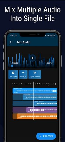 Audio Cutter Audio Joiner App для Android — скриншот 2