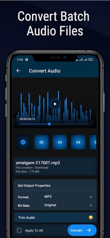 Audio Cutter Audio Joiner App для Android — скриншот 4