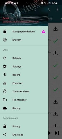 Aurora Muzik для Android — скриншот 2