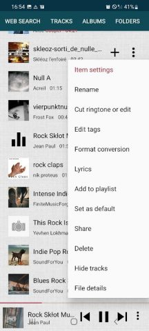 Aurora Muzik для Android — скриншот 3