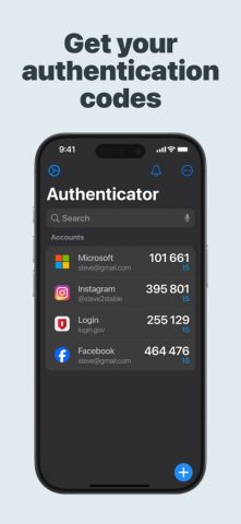 Authenticator для iOS — скриншот 1