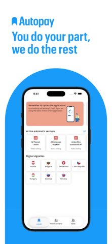 Autopay. Vignettes, motorway для iOS — скриншот 1