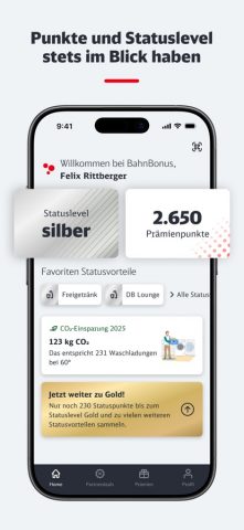 BahnBonus для iOS — скриншот 1
